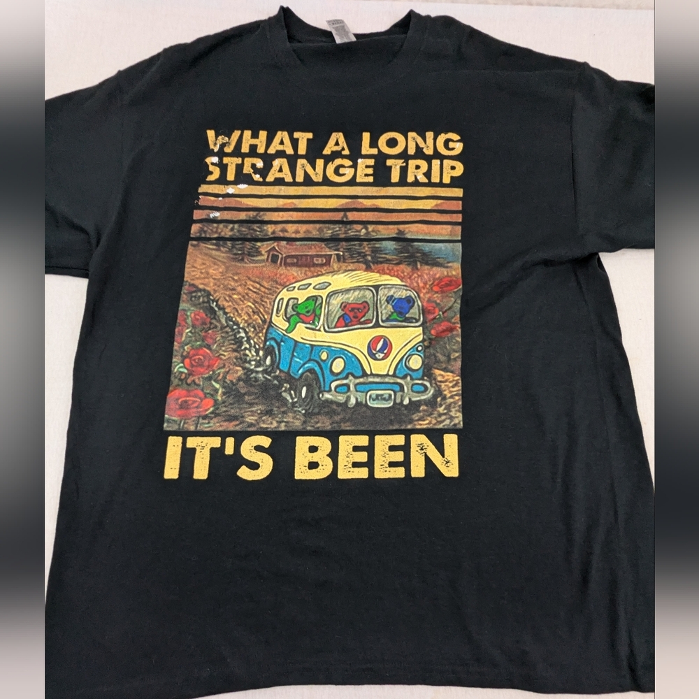 Grateful Dead What A Long Strange Trip It's Been Bears Riding In Van XL.